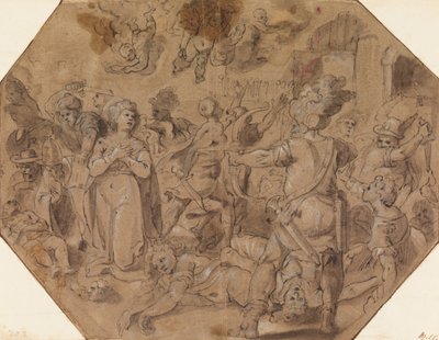 Martyrium der heiligen Ursula von Luigi Rodriguez